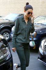 KENDALL JENNER and KIM KARDASHIAN Leaves Epione Dermatology Clinic in Beverly Hills 03/18/2016