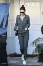 KENDALL JENNER and KIM KARDASHIAN Leaves Epione Dermatology Clinic in Beverly Hills 03/18/2016