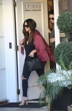 KENDALL JENNER and KIM KARDASHIAN Leaves Epione Dermatology Clinic in Beverly Hills 03/18/2016