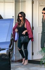 KENDALL JENNER and KIM KARDASHIAN Leaves Epione Dermatology Clinic in Beverly Hills 03/18/2016