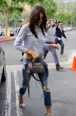 KENDALL JENNER Arrives at a Church in Agoura Hills 03/27/2016