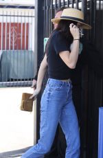 KENDALL JENNER in Jeans at a Studio in Van Nuys 03/25/2016