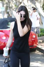 KENDALL JENNER in Tights Out and About in Los Angeles 03/15/2016