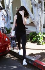 KENDALL JENNER in Tights Out and About in Los Angeles 03/15/2016