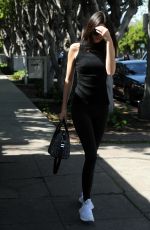 KENDALL JENNER in Tights Out and About in Los Angeles 03/15/2016