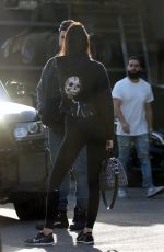 KENDALL JENNER in Tights Out in Los Angeles 03/15/2016