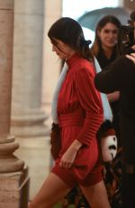 KENDALL JENNER Leaving Opening of Palazzo Fendi in Rome 03/10/2016