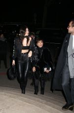 KENDALL JENNER Night Out in Paris 03/08/2016