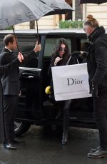 KENDALL JENNER Out and About in Paris 03/02/2016