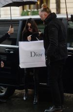 KENDALL JENNER Out and About in Paris 03/02/2016