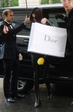 KENDALL JENNER Out and About in Paris 03/02/2016