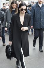 KENDALL JENNER Out and About in Paris 03/09/2016