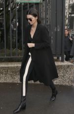 KENDALL JENNER Out and About in Paris 03/09/2016