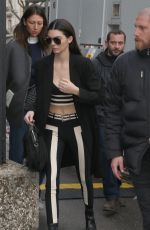 KENDALL JENNER Out and About in Paris 03/09/2016