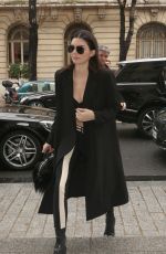 KENDALL JENNER Out and About in Paris 03/09/2016