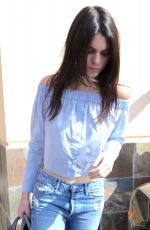 KENDALL JENNER Out in Agoura Hills 03/27/2016