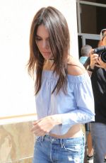 KENDALL JENNER Out in Agoura Hills 03/27/2016