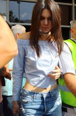 KENDALL JENNER Out in Agoura Hills 03/27/2016