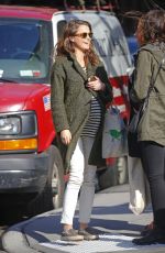 KERI RUSSELL Out and About in Brooklyn 03/07/2016