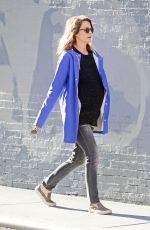 KERI RUSSELL Out and About in Brooklyn 03/16/2016