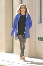 KERI RUSSELL Out and About in Brooklyn 03/16/2016