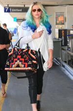 KESHA SEBERT at Los Angeles International Airport 03/19/2016