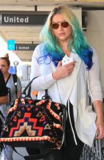 KESHA SEBERT at Los Angeles International Airport 03/19/2016