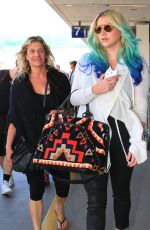 KESHA SEBERT at Los Angeles International Airport 03/19/2016