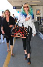 KESHA SEBERT at Los Angeles International Airport 03/19/2016