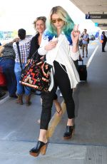 KESHA SEBERT at Los Angeles International Airport 03/19/2016