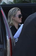 KHLOE KARDASHIAN Arrives at a Studio in Van Nuys 03/24/2016