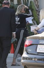 KHLOE KARDASHIAN Arrives at a Studio in Van Nuys 03/24/2016