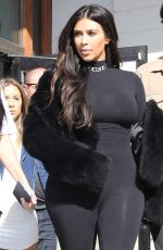 KIM and KOURTNEY KARDASHIAN Out in Calabasas 03/09/2016