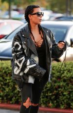 KIM KARDASHIAN and Kanye West at a Movie Date Night in Woodland Hills 03/12/2016