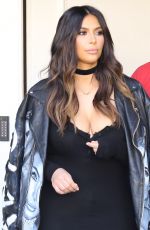 KIM KARDASHIAN Arrives at Epione in Beverly Hill 03/17/2016
