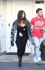 KIM KARDASHIAN Arrives at Epione in Beverly Hill 03/17/2016