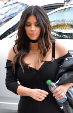 KIM KARDASHIAN Arrives at Epione in Beverly Hill 03/17/2016