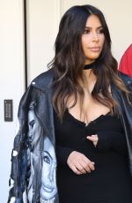 KIM KARDASHIAN Arrives at Epione in Beverly Hill 03/17/2016