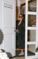 KIM KARDASHIAN Leaves a Cosmetic Center in Beverly Hills 03/01/2016