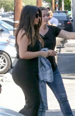 KIM KARDASHIAN Out and About at a Studio in Van Nuys 03/25/2216