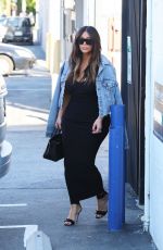 KIM KARDASHIAN Out and About at a Studio in Van Nuys 03/25/2216