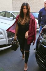 KIM KARDASHIAN Out and About in Beverly Hills 03/18/2016