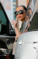 KIM KARDASHIAN Out and About in Calabasas 03/02/2016