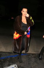 KIM KARDASHIAN Out for Dinner at Giorgio Baldi in Santa Monica 03/03/2016