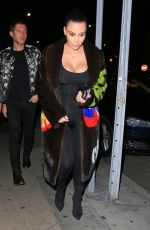 KIM KARDASHIAN Out for Dinner at Giorgio Baldi in Santa Monica 03/03/2016