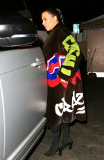 KIM KARDASHIAN Out for Dinner at Giorgio Baldi in Santa Monica 03/03/2016