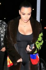 KIM KARDASHIAN Out for Dinner at Giorgio Baldi in Santa Monica 03/03/2016
