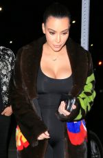 KIM KARDASHIAN Out for Dinner at Giorgio Baldi in Santa Monica 03/03/2016