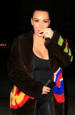 KIM KARDASHIAN Out for Dinner at Giorgio Baldi in Santa Monica 03/03/2016