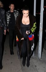 KIM KARDASHIAN Out for Dinner at Giorgio Baldi in Santa Monica 03/03/2016